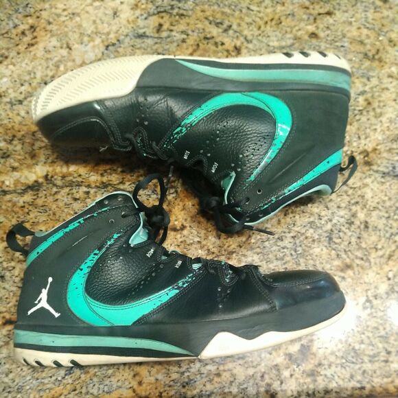 2013 Nike Jordan Phase 23 Hoop 2 (602671-331) Green Basketball Sneakers Sz 11.5 - Picture 7 of 12